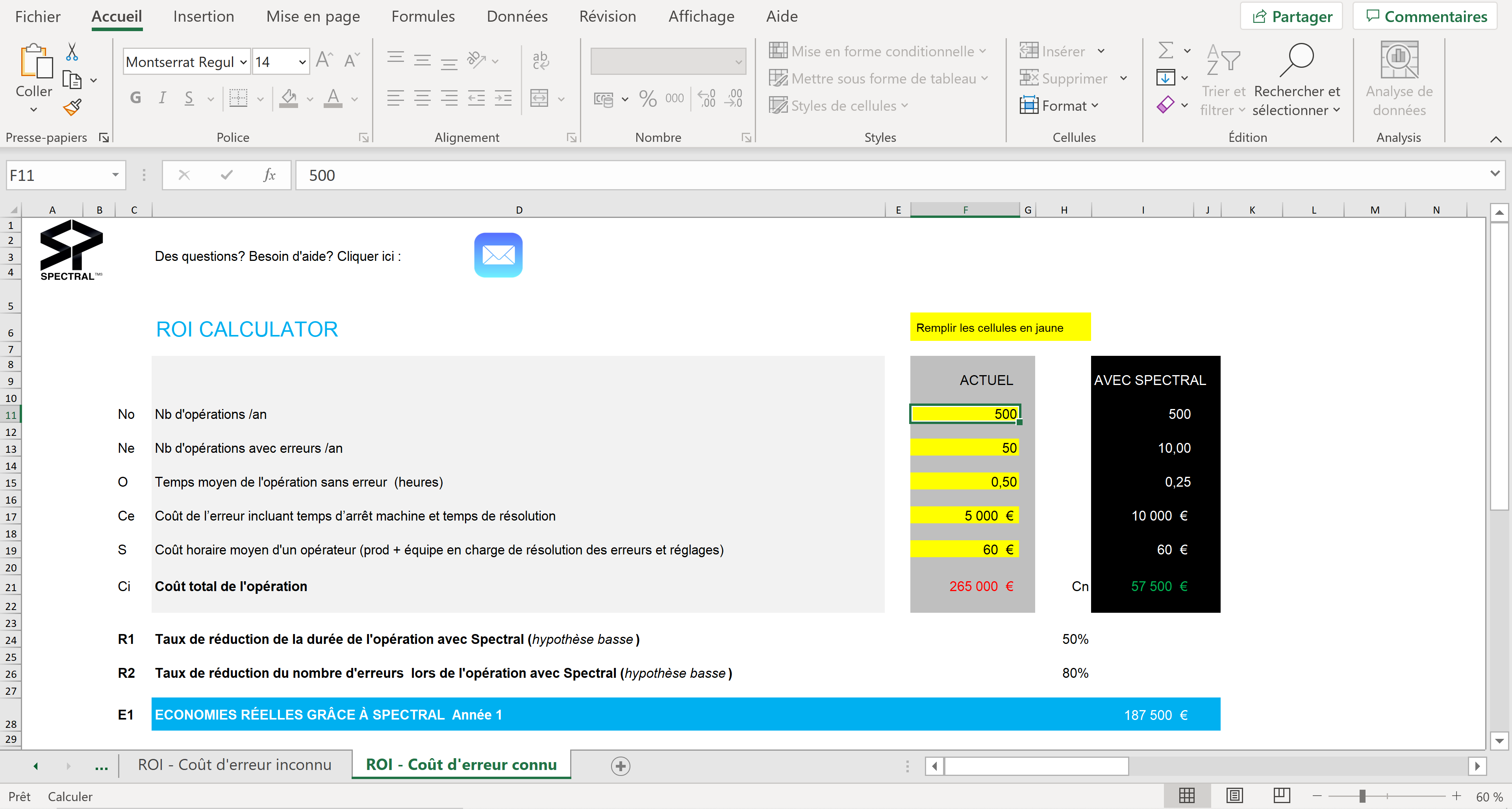 capture décran roi calculator